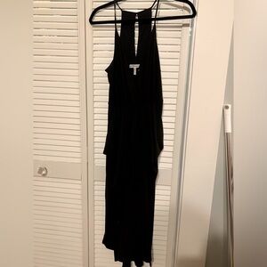 BCBGeneration | Black Maxi Sundress Dress with 2 Side SlitsSize med